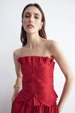 AGNES Red Skirt