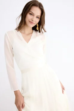 Amber White Blouse