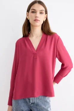 Avani Blouse Cherry