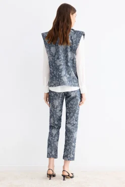 BENGES Blue Trousers