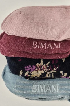 BIMANI Print Blue Sock