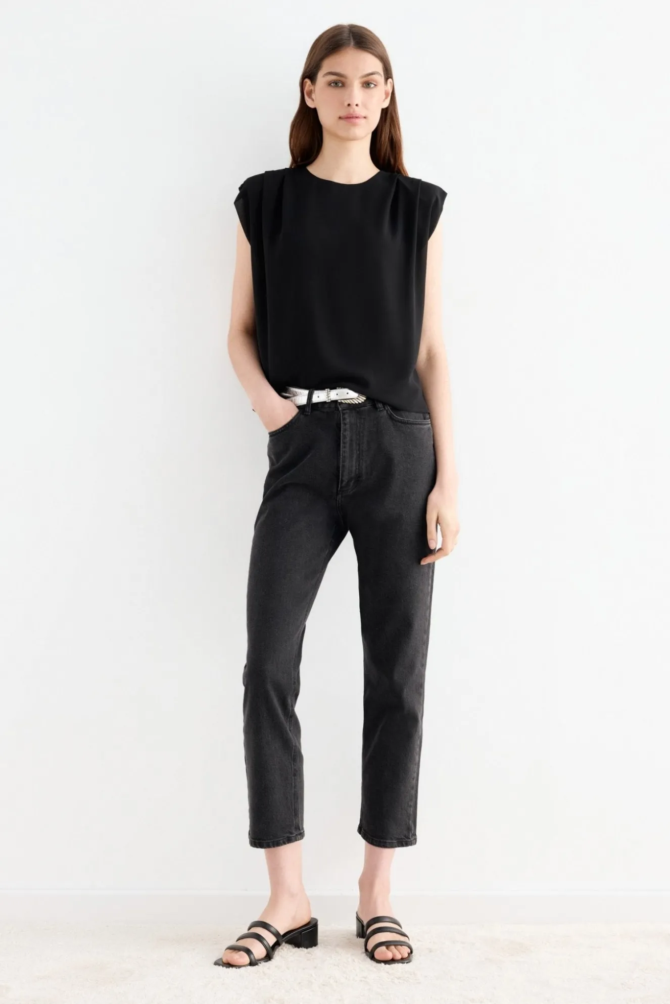 BIRMINGHAM Blouse Black