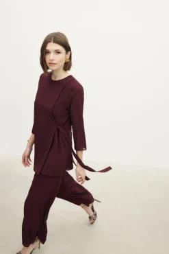 Blouse QUITA Burgundy