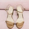 BRUNA Bronze Sandal