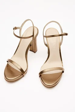 BRUNA Bronze Sandal