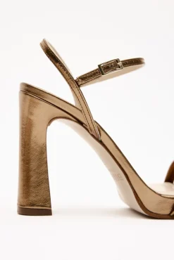 BRUNA Bronze Sandal