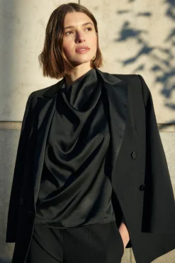 COSMPOLITAN Blazer Black
