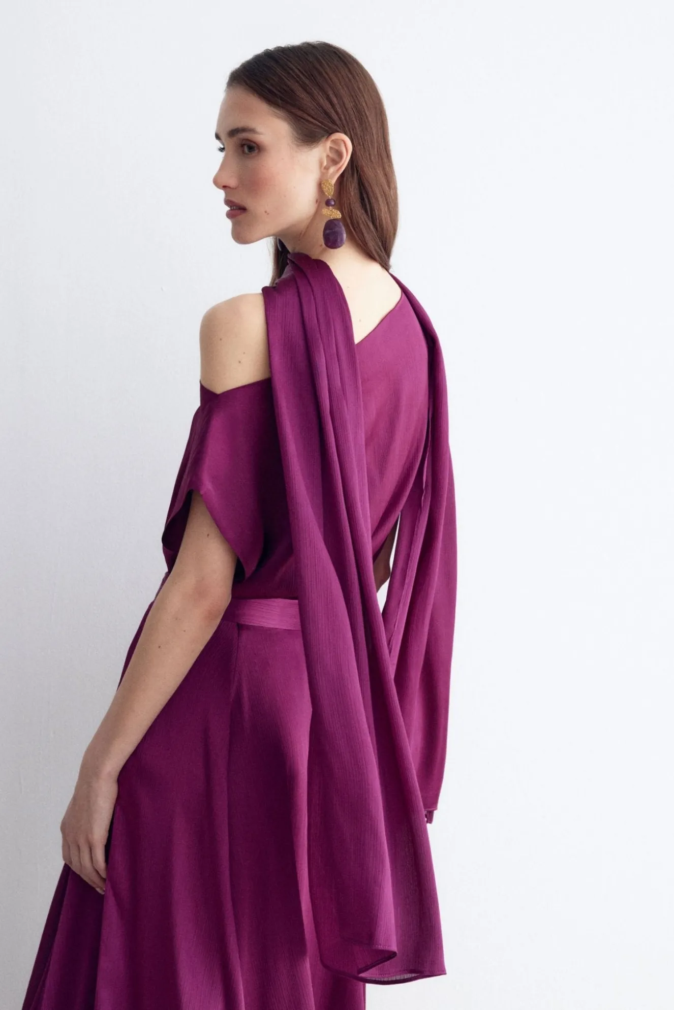 DARYA Grape Blouse