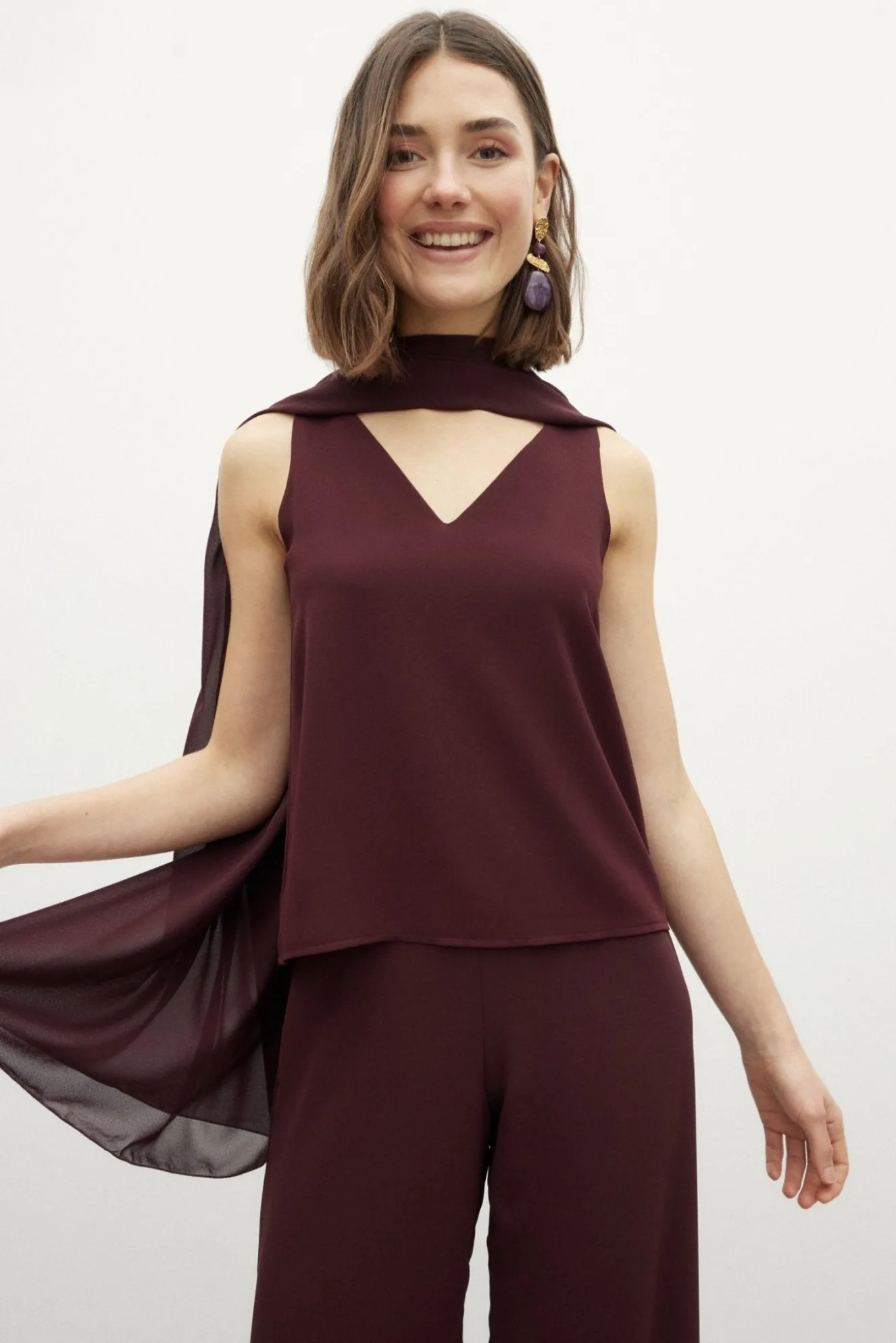 DELIA Earrings Grape