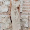 DINAN Beige Dress