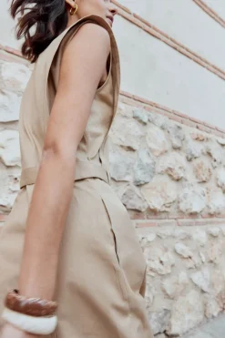 DINAN Beige Dress