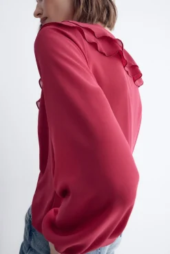 DORIA Cherry Blouse