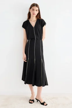 ELIANA Black Blouse