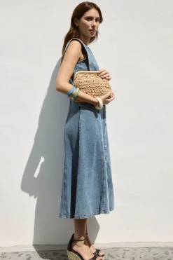 FLAVIA Blue Dress