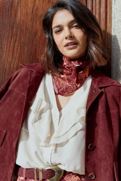 FONDA Jacket Burgundy