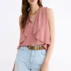 GREGAL Nude Blouse