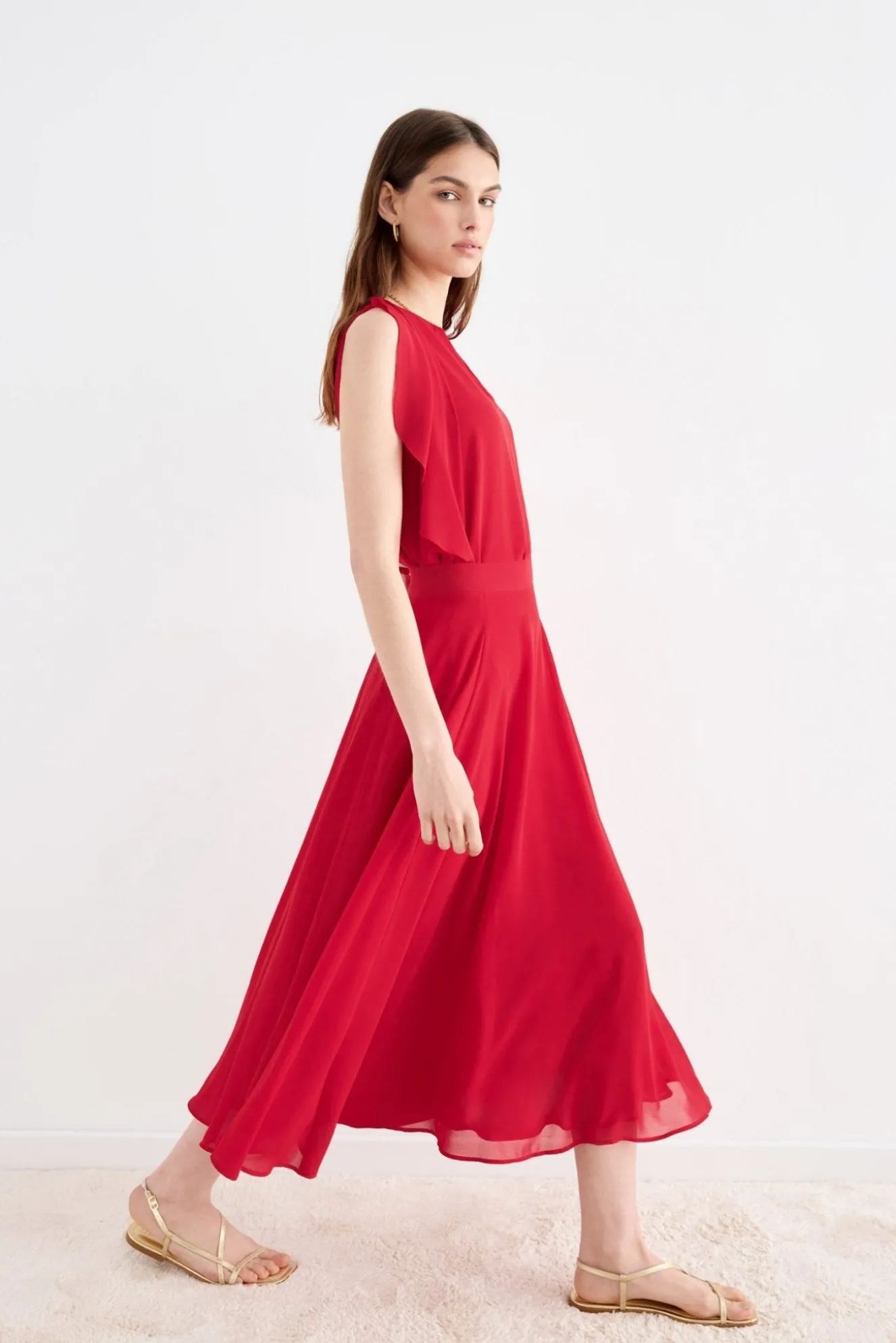 GREGAL Red Blouse