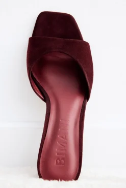 JUANA Wine Sandal