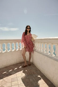 Kaftan LORENZA Print Red