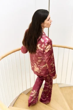 KUME Print Cherry Trousers