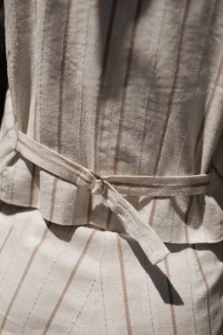 LORETO Stripes Beige Vest