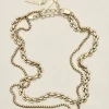 LORIS Gold Necklace Set