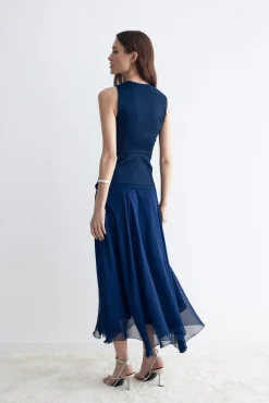 MALISA Navy Skirt