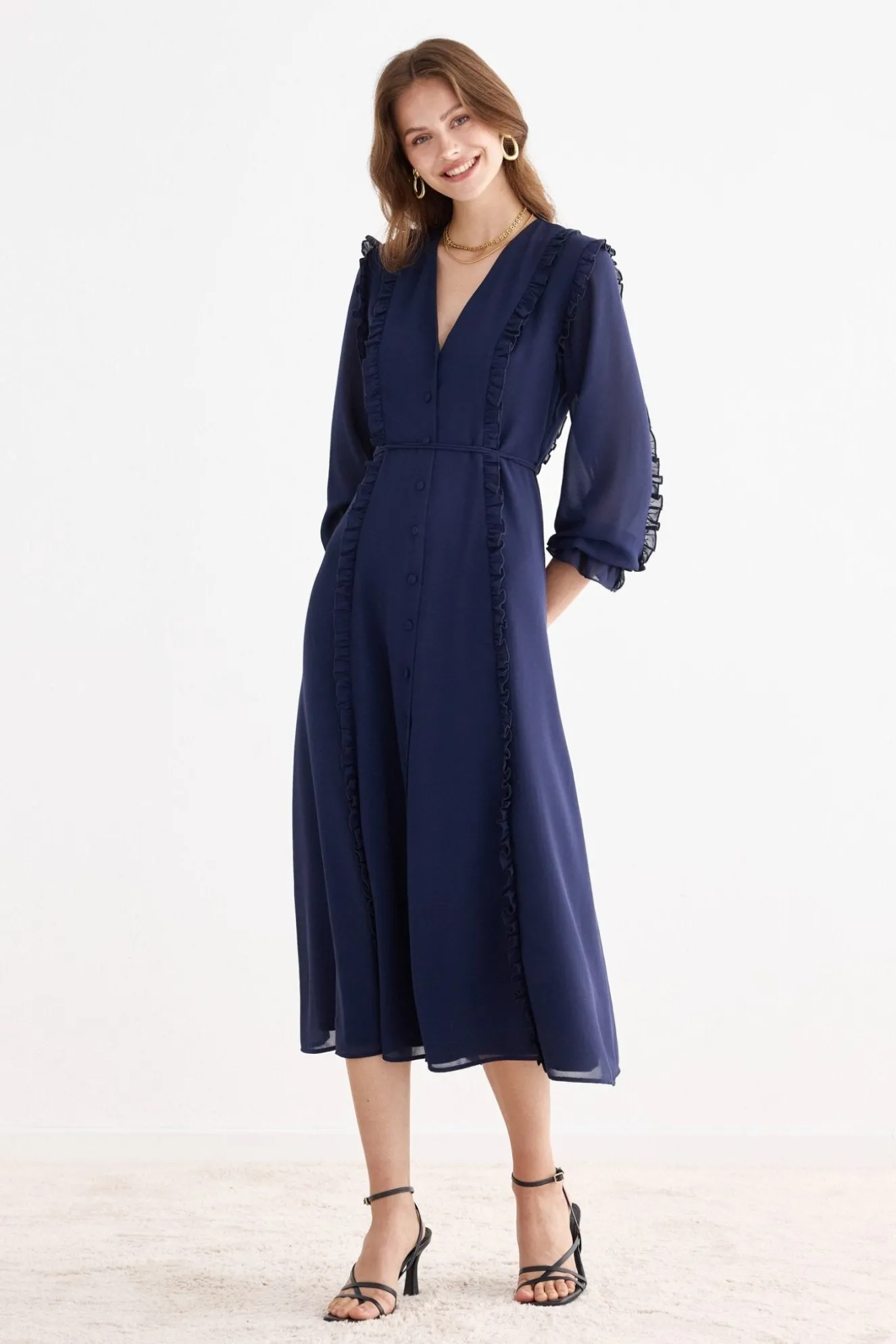 MARGARET Blue Dress