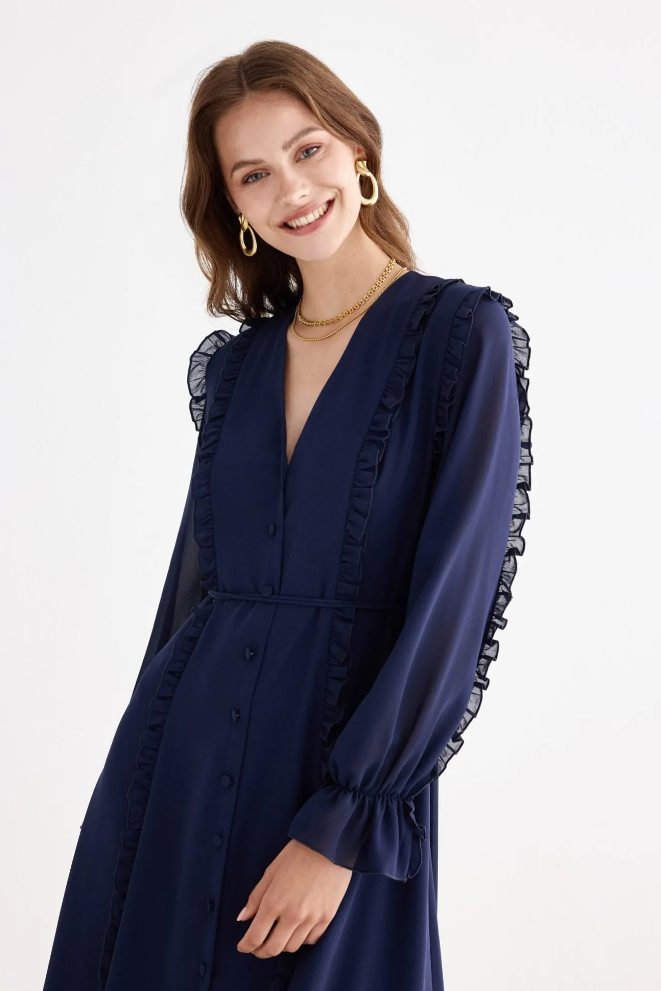 MARGARET Blue Dress