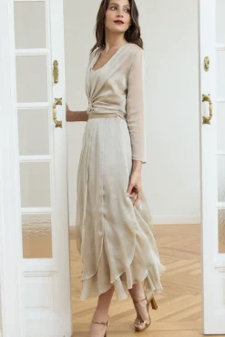 ÁMBAR Blouse Champagne
