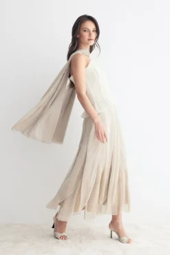 MOONSTONE Skirt Champagne