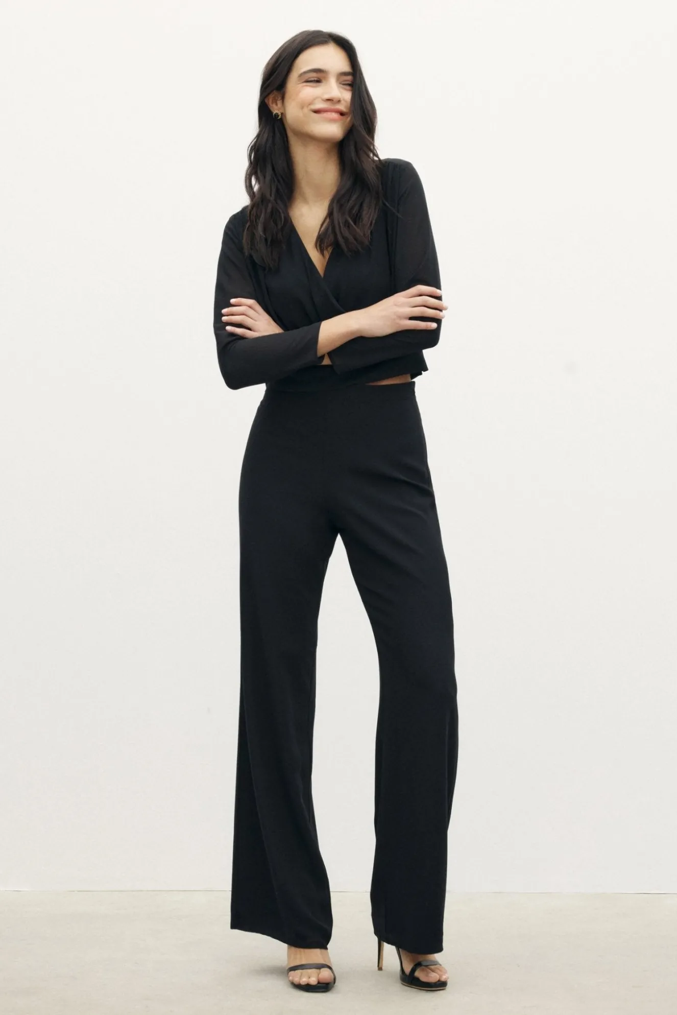 OCÉANO Trousers Black