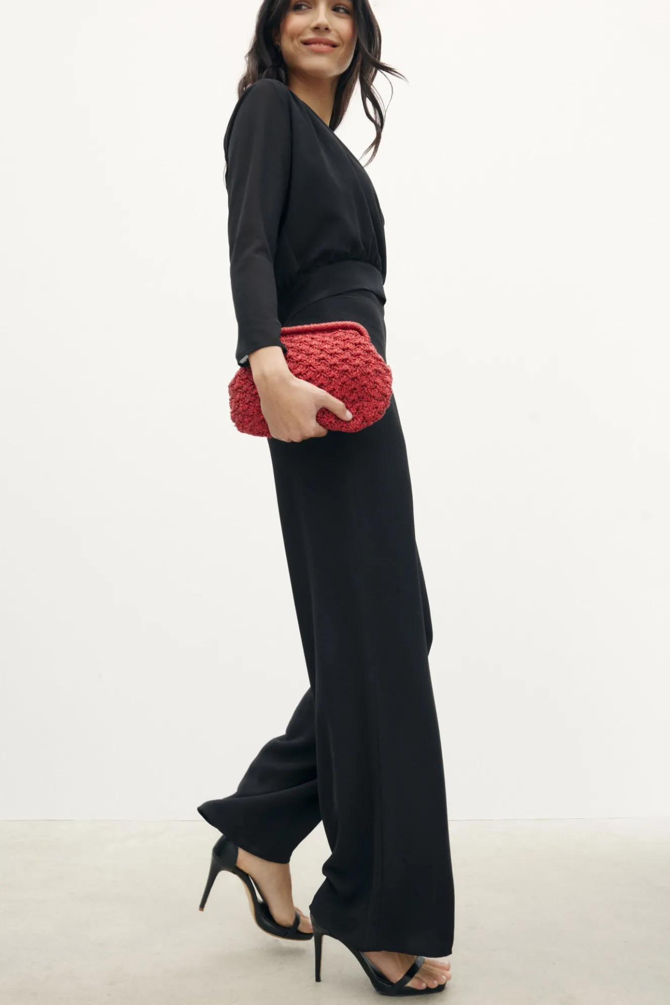 OCÉANO Trousers Black