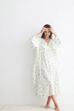 PIPPA Print Blue Nightgown