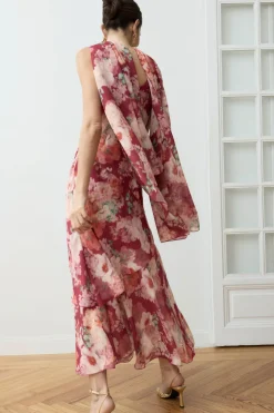 RENÉE Print Rose Dress