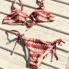 Top Bikini ARUBA Print Red