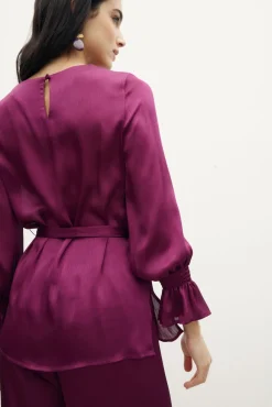 VIOLETTE Blouse Grape